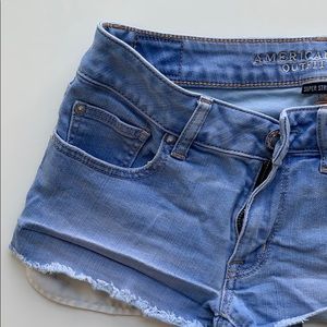 American Eagle Shortie Jean Shorts